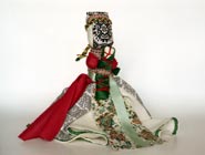 "Doll" 
Applied art.  Olena Pryduvalova - Ukrainian Artist. Virtual Art Gallery. Private collection
(Textile)