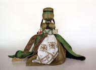 "Doll" 
Applied art.  Olena Pryduvalova - Ukrainian Artist. Virtual Art Gallery. Private collection
(Textile)