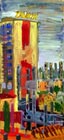 "1" from series "The City"
Graphics.  Olena Pryduvalova - Ukrainian Artist. Virtual Art Gallery. Property of the author
(Paper, gouache)