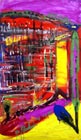 "6" from series "The City"
Graphics.  Olena Pryduvalova - Ukrainian Artist. Virtual Art Gallery. Property of the author
(Paper, gouache)