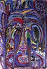 "2" from series "Fountains"
Graphics.  Olena Pryduvalova - Ukrainian Artist. Virtual Art Gallery. Property of the author
(Paper, gouache)