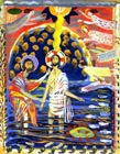 "3" from series "Bible Plots"
Graphics.  Olena Pryduvalova - Ukrainian Artist. Virtual Art Gallery. Property of the author
(Paper, gouache)